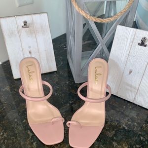 Pale Pink Lulus High Heel